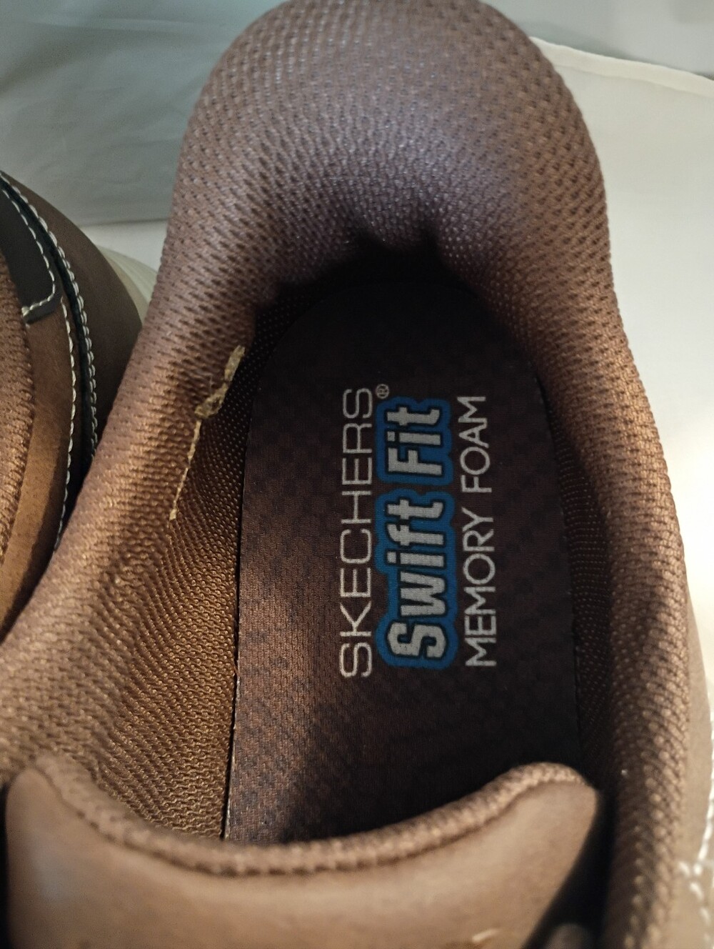 NWOT Skechers Swift Fit Shoes Hands-Free Mens Relaxed Fit Memory Foam Sz 14 - Picture 7 of 7